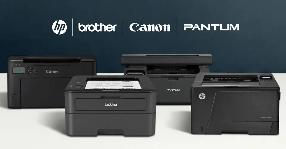 4 brand laser printer